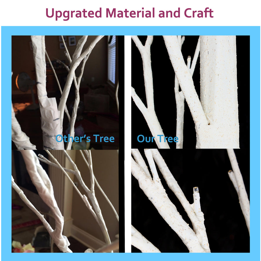 Bolylight birch tree warm white LED light 6ft96L